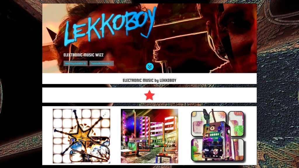 Réalisation Site Internet de Lekkoboy